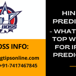 Hindi IPL Predictions - What Are The Top Websites For IPL Toss Predictions?