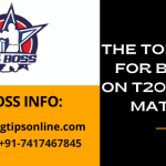 The Top 5 Sites for Betting on T20 Cricket Matches